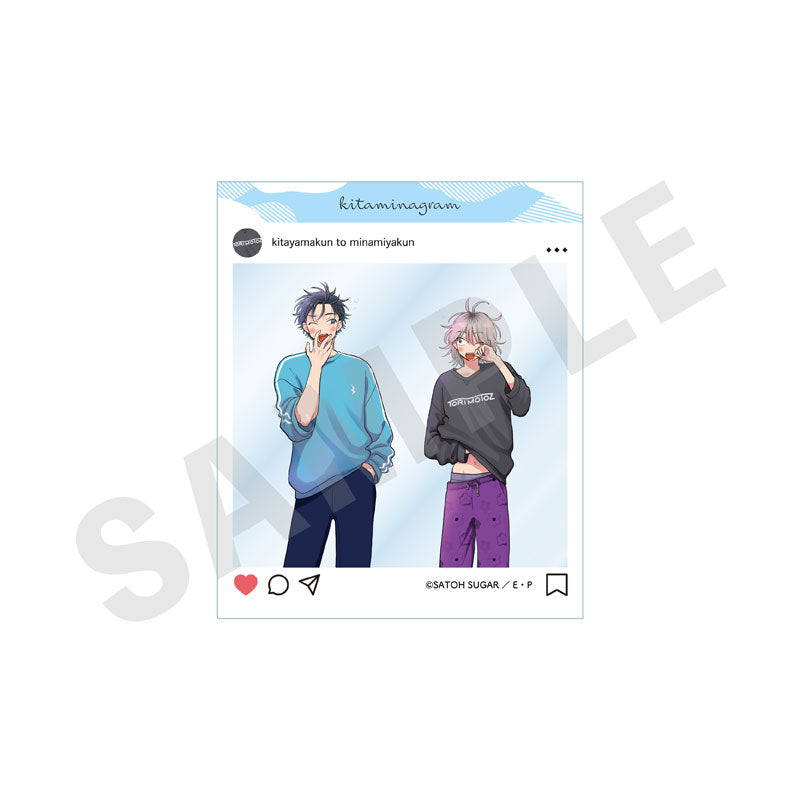 "Kitayama kun to Minamiya kun" Trading SNS Style Clear Card 10Item Set - Image 2