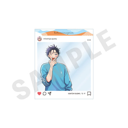 "Kitayama kun to Minamiya kun" Trading SNS Style Clear Card 10Item Set - Image 3