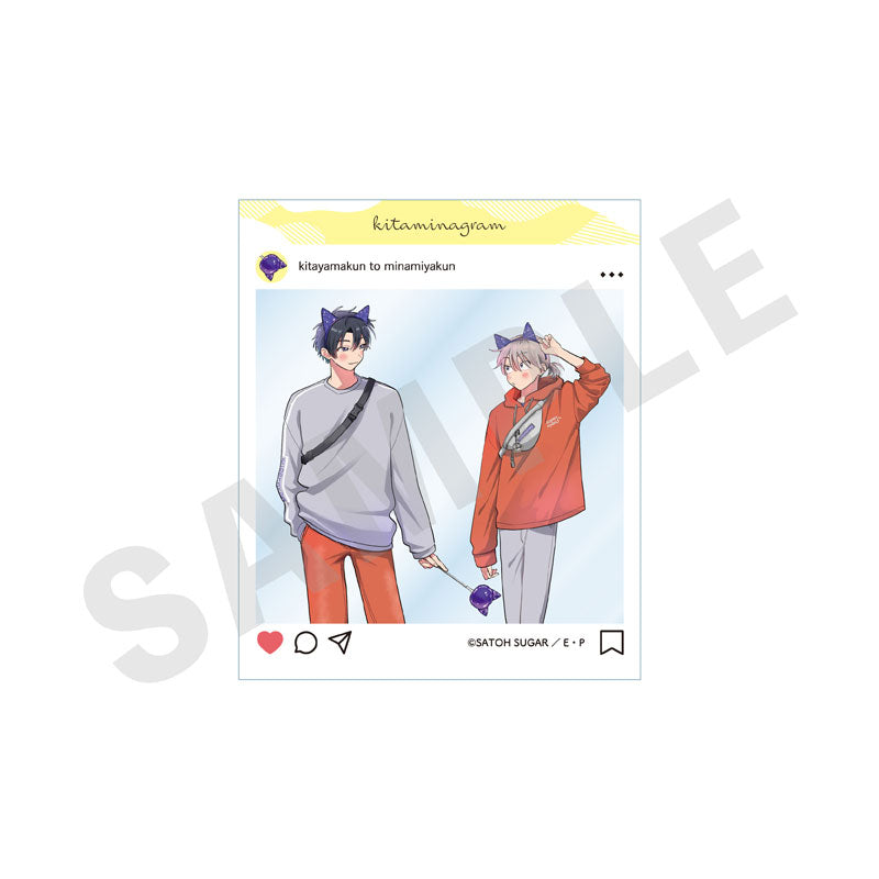"Kitayama kun to Minamiya kun" Trading SNS Style Clear Card 10Item Set - Image 5