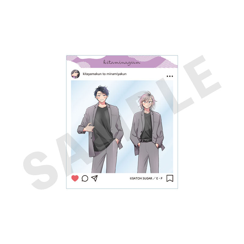 "Kitayama kun to Minamiya kun" Trading SNS Style Clear Card 10Item Set - Image 8