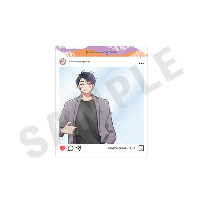 "Kitayama kun to Minamiya kun" Trading SNS Style Clear Card 10Item Set - Image 9