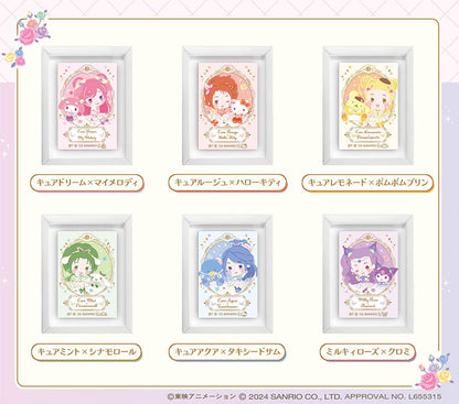 Yes! PreCure 5GoGo! x Sanrio Characters Art Frame Collection 12Pack BOX - Image 2