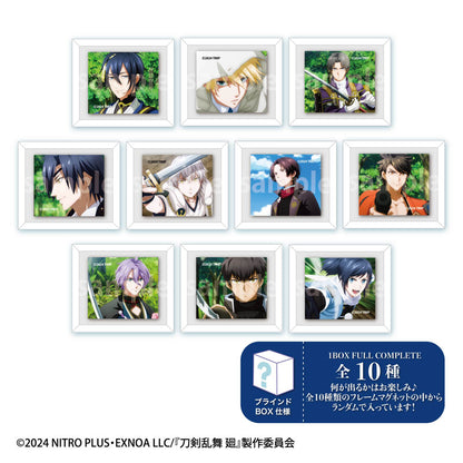 Touken Ranbu Kai -Kyoden Moyuru Honnouji- Trading Frame Magnet 10Pack BOX - Image 2