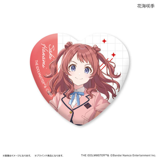 Gakuen iDOLM@STER Trading Heart-shaped Tin Badge 12Pack BOX - Image 2