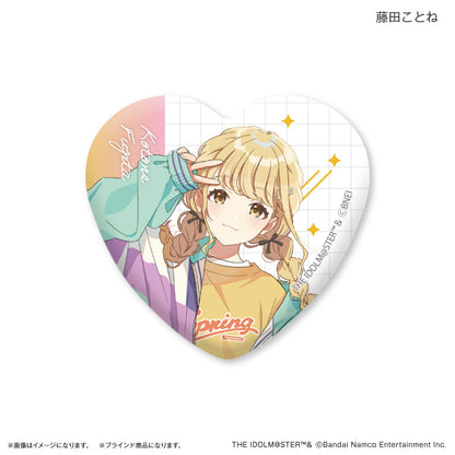 Gakuen iDOLM@STER Trading Heart-shaped Tin Badge 12Pack BOX - Image 4