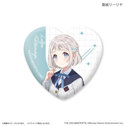Gakuen iDOLM@STER Trading Heart-shaped Tin Badge 12Pack BOX - Image 6
