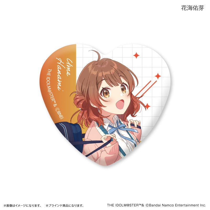 Gakuen iDOLM@STER Trading Heart-shaped Tin Badge 12Pack BOX - Image 10