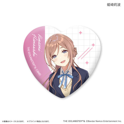 Gakuen iDOLM@STER Trading Heart-shaped Tin Badge 12Pack BOX - Image 11