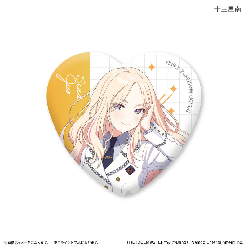 Gakuen iDOLM@STER Trading Heart-shaped Tin Badge 12Pack BOX - Image 13