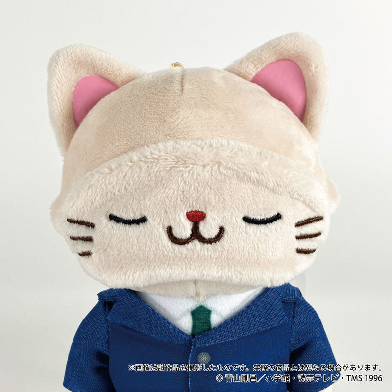 Detective Conan withCAT Plush Keychain Plus w/Eye Mask Shinichi Kudo - Image 2