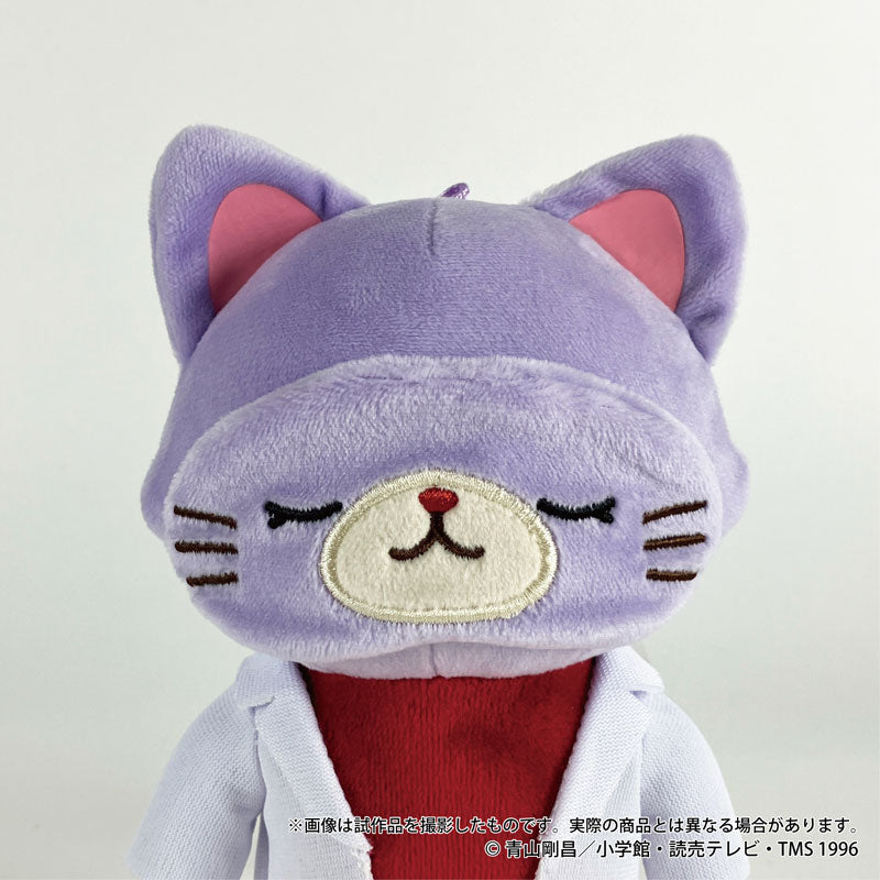 Detective Conan withCAT Plush Keychain with Eye Mask Ai Haibara - Image 2