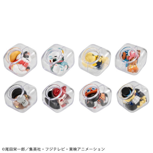 MEGA CAT PROJECT ONE PIECE Oyasumi Nyan Piece Nya-n! Edition 8Pack BOX - Image 2