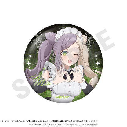 Pole Princess!! Trading Tin Badge Maid ver. (10 Pack) - Image 4