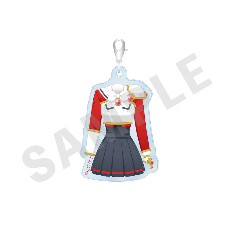 TV Anime Magic Knight Rayearth Trading Acrylic Charm B 6 Item Set - Image 2