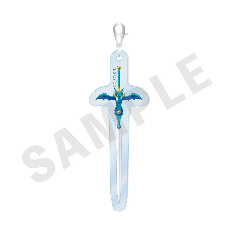 TV Anime Magic Knight Rayearth Trading Acrylic Charm B 6 Item Set - Image 6