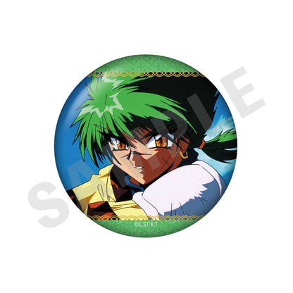 TV Anime Magic Knight Rayearth Trading Tin Badge A 8Pack BOX - Image 6