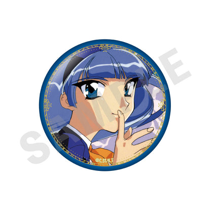TV Anime Magic Knight Rayearth Trading Tin Badge B 8Pack BOX - Image 3