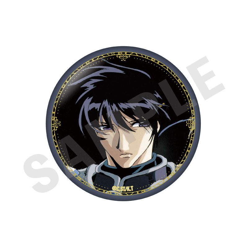 TV Anime Magic Knight Rayearth Trading Tin Badge B 8Pack BOX - Image 8