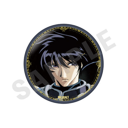 TV Anime Magic Knight Rayearth Trading Tin Badge B 8Pack BOX - Image 8