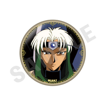 TV Anime Magic Knight Rayearth Trading Tin Badge B 8Pack BOX - Image 9