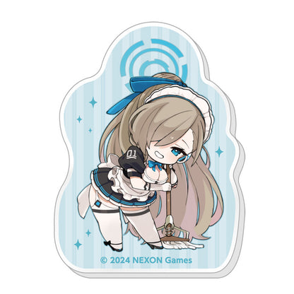 Blue Archive Trading Mini Character Acrylic Magnet vol.1 3.5th Anniversary POP UP STORE 5Pack BOX - Image 3