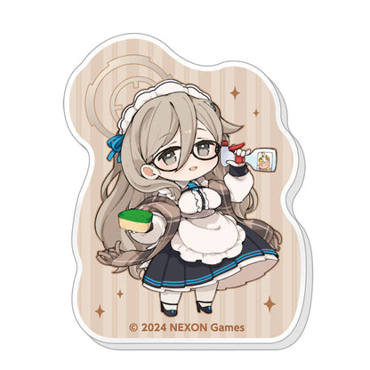 Blue Archive Trading Mini Character Acrylic Magnet vol.1 3.5th Anniversary POP UP STORE 5Pack BOX - Image 5