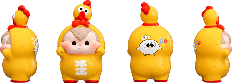 AWAY Naughty Child's Daily Life Series Mini Trading Figure 12 Pack Box - Image 3