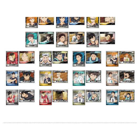 Haikyuu!! Metal Sticker Collection -Warm-up Exercises- 18Pack BOX - Image 1