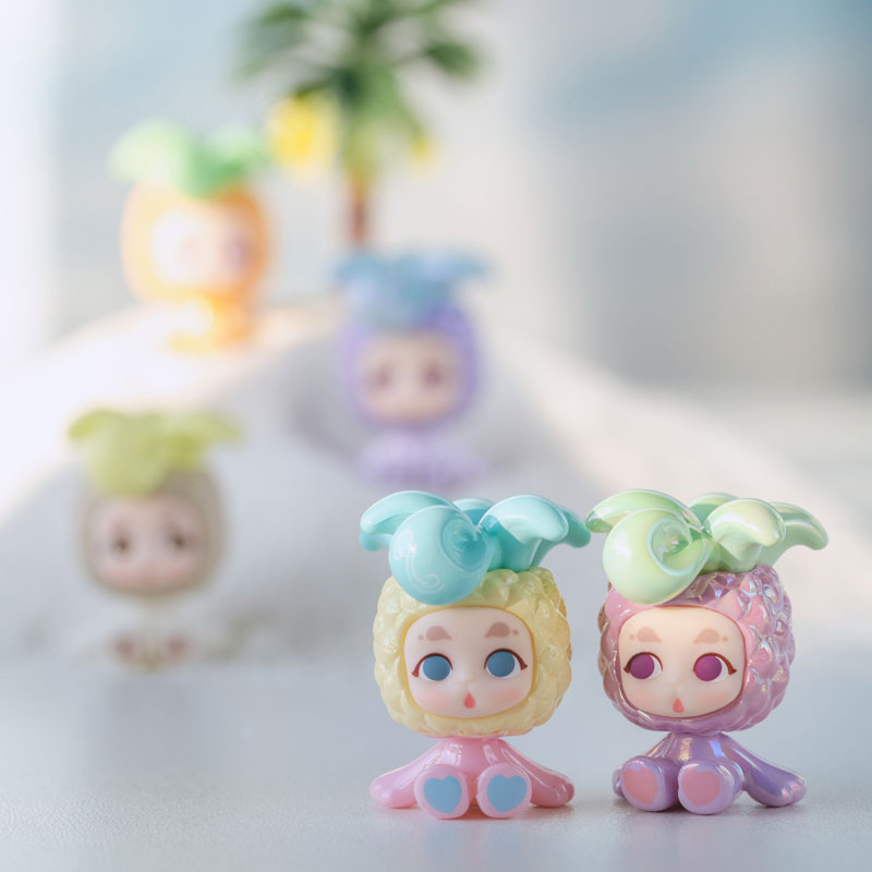 AROMA PRINCESS Boboluo Pineapple Series Mini Trading Figure 6Pack BOX - Image 12