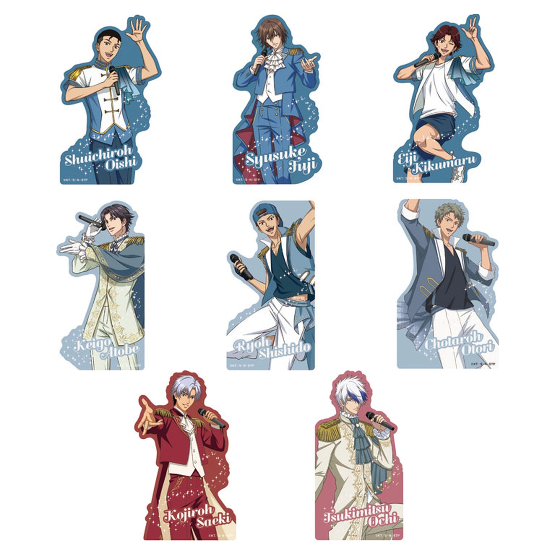 The New Prince of Tennis Peta Collection 8Pack BOX - Image 1