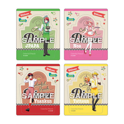 Colorful Peach Magnet Collection Gum Colorful Peach Diner 14 Pack BOX (Candy Toy) - Image 2