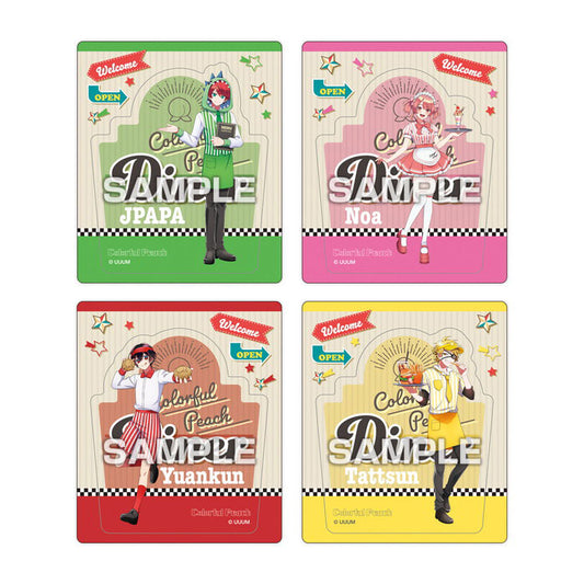 Colorful Peach Magnet Collection Gum Colorful Peach Diner 14 Pack BOX (Candy Toy) - Image 2