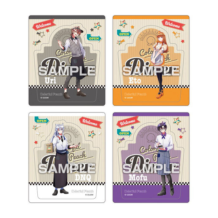 Colorful Peach Magnet Collection Gum Colorful Peach Diner 14 Pack BOX (Candy Toy) - Image 3
