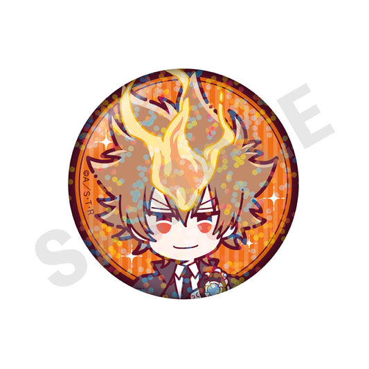 Reborn! Mini Chara Suit Series Trading Shiny Tin Badge 7Pack BOX - Image 2