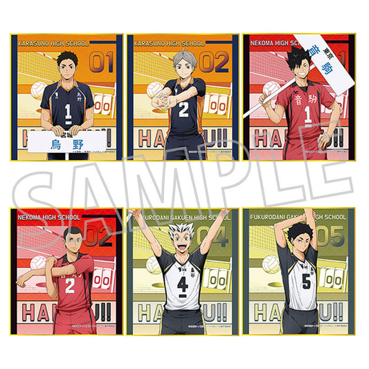 Haikyuu!! Mini Shikishi Collection 6Pack BOX - Image 1