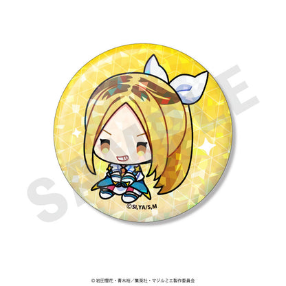 Magilumiere Co. Ltd. Trading Hologram Tin Badge Mini Chara 8Pack BOX - Image 3