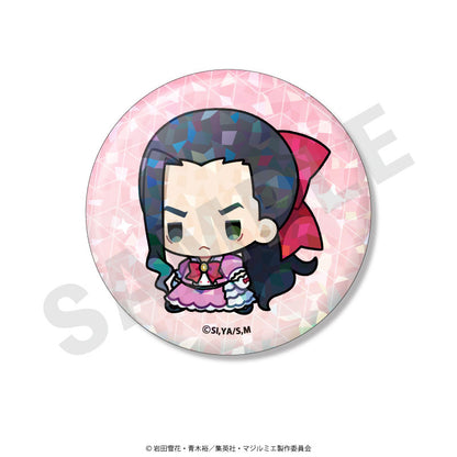 Magilumiere Co. Ltd. Trading Hologram Tin Badge Mini Chara 8Pack BOX - Image 4