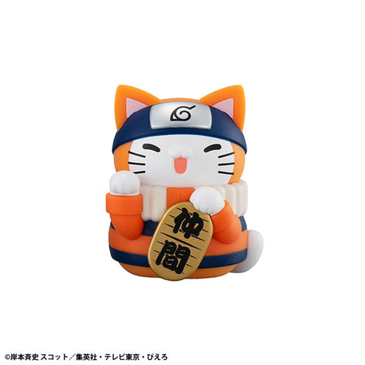 MEGA CAT PROJECT NARUTO Nyaruto! Colorful Maneki Neko FORTUNE 6Pack BOX - Image 2