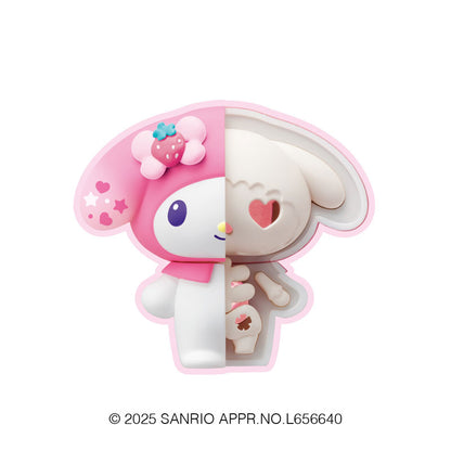 Dissection Puzzle FANTASY Sanrio Characters My Melody / Kuromi 4Pack BOX - Image 6