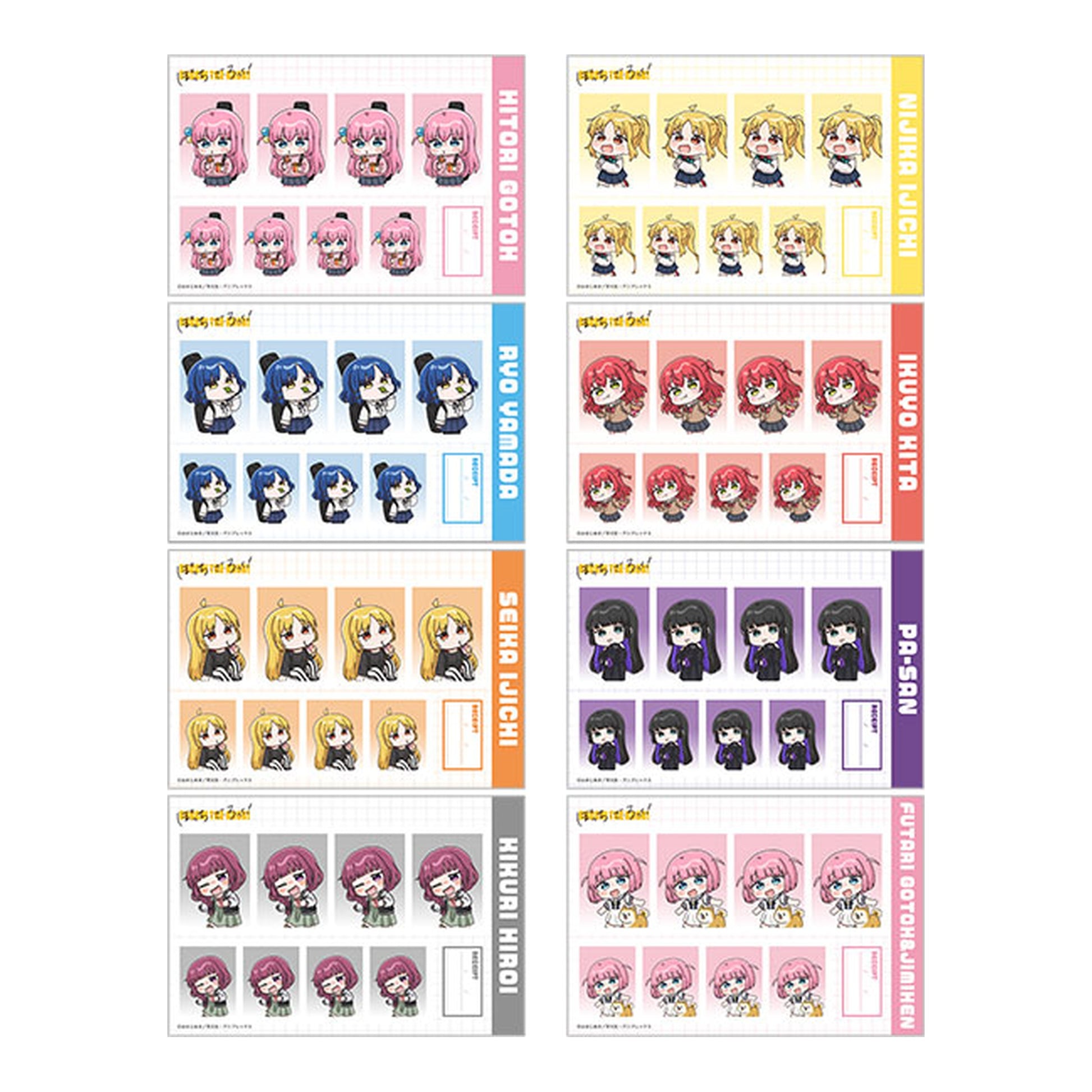 BOCCHI THE ROCK! ID Photo Studio 8Pack BOX - Image 1
