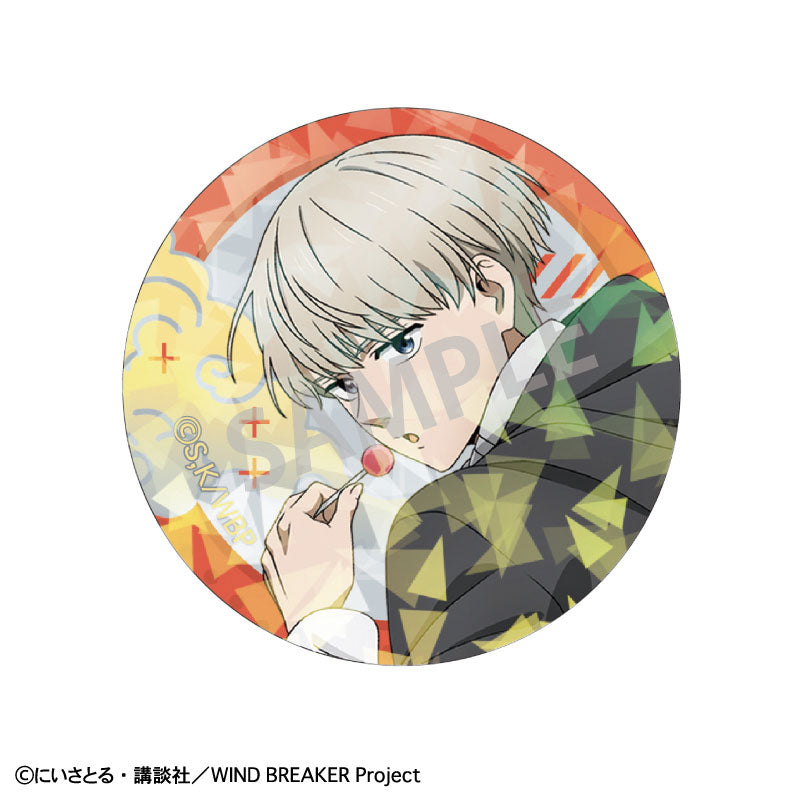 WIND BREAKER Trading Hologram Tin Badges 6 Pack Box - Image 6