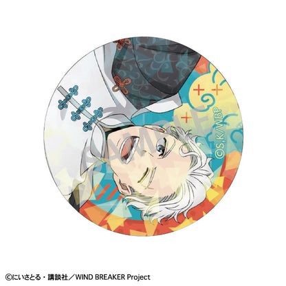 WIND BREAKER Trading Hologram Tin Badges 6 Pack Box - Image 7