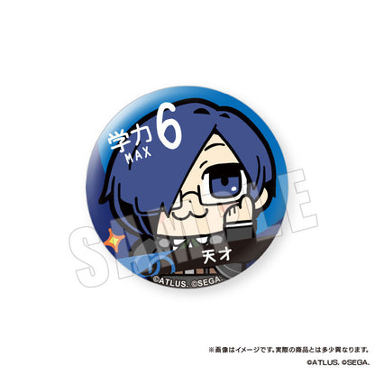 Persona 3 RELOAD Protagonist x Bkub Tin Badge 8Pack BOX - Image 7