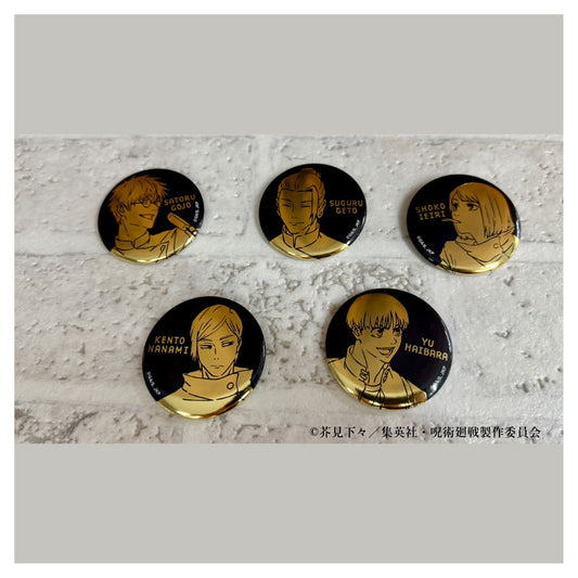 Jujutsu Kaisen Foil TD Tin Badge VOL.1 -Hidden Inventory / Premature Death- 5Pack BOX - Image 1