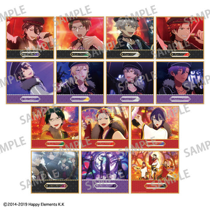 Ensemble Stars!! Reminiscence Selection "Crossroad" Trading Mini Shikishi 14 Item Set - Image 3