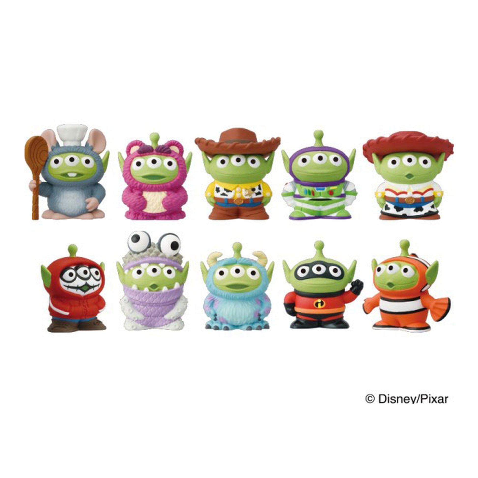 Alien Remix Soft Vinyl Puppet Mascot 10Pack BOX - Image 1