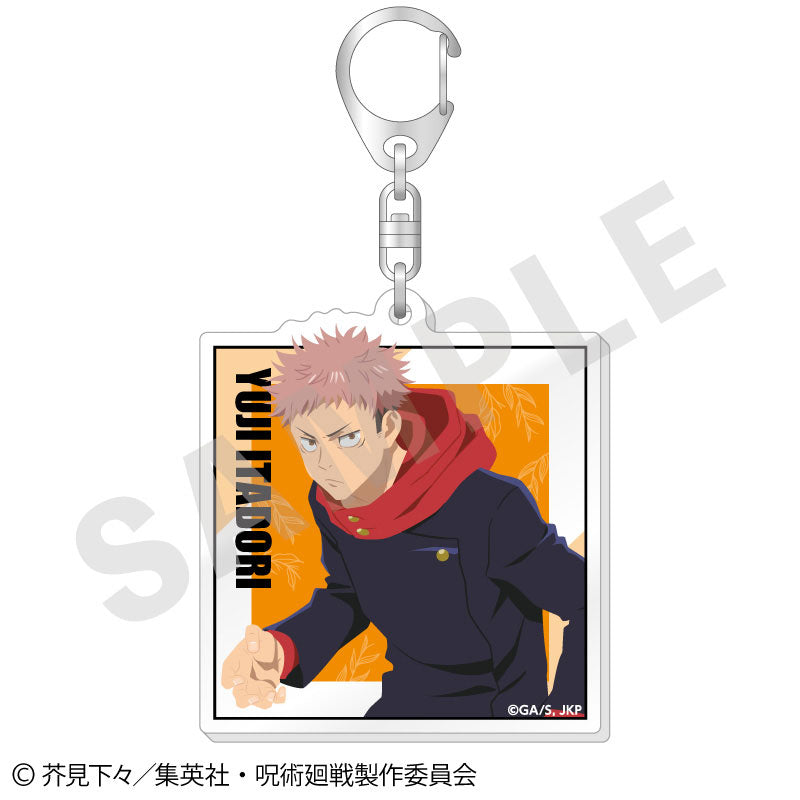 TV Anime Jujutsu Kaisen Paintract Series Trading Acrylic Keychain vol.1 6Pack BOX - Image 2