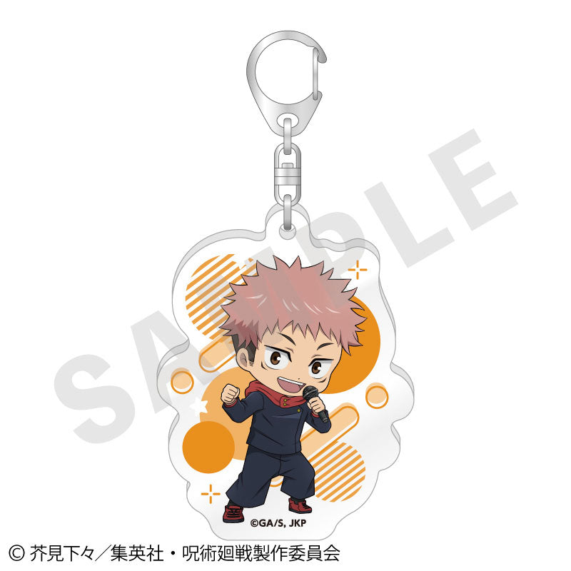 TV Anime Jujutsu Kaisen Love It! Series Trading Acrylic Keychain vol.1 6Pack BOX - Image 2