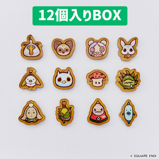 Final Fantasy XIV Doodle Minions Acrylic Magnet Vol.3 12Pack BOX - Image 2