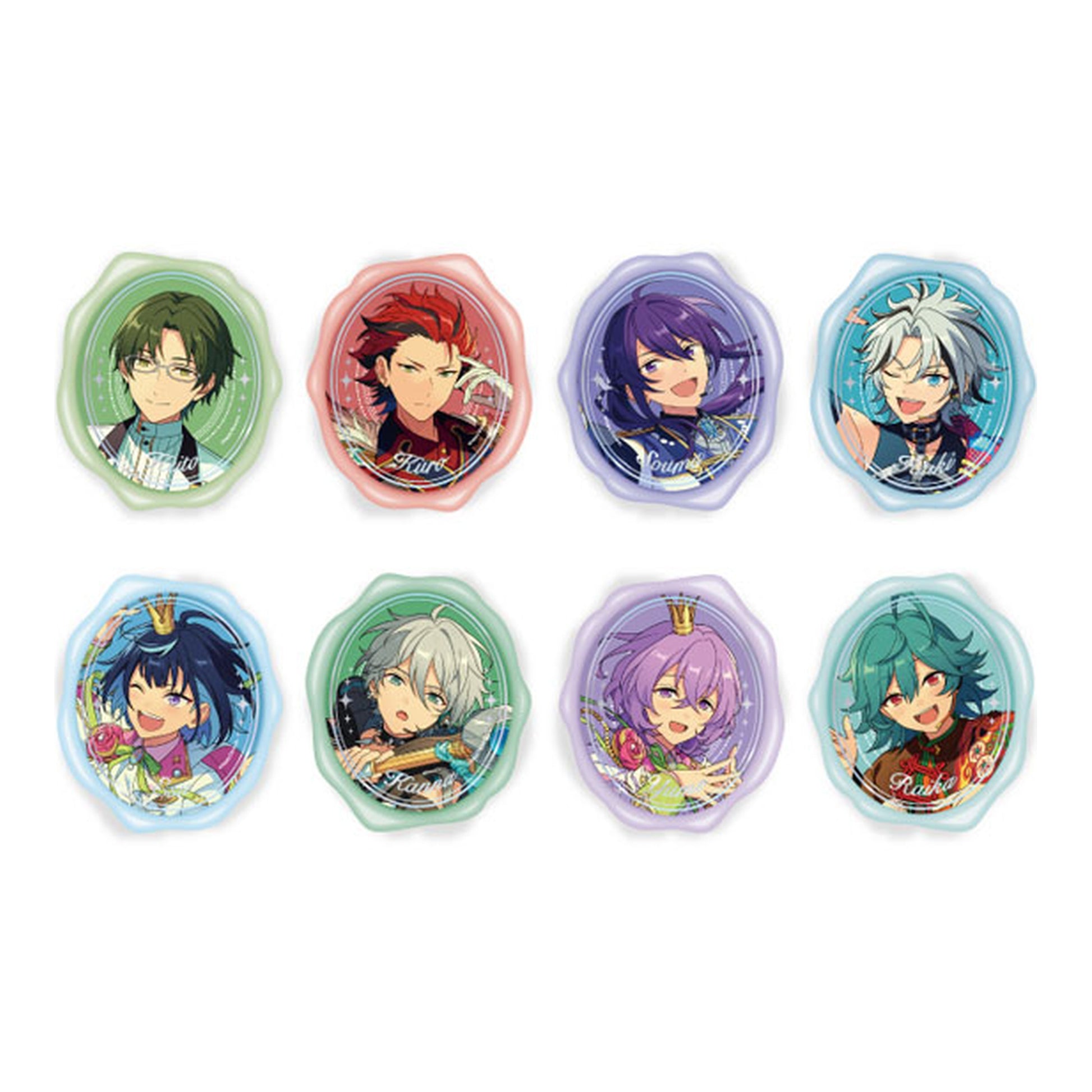 Ensemble Stars!! Sealing Clear Sticker Gbox 8Pack BOX - Image 1